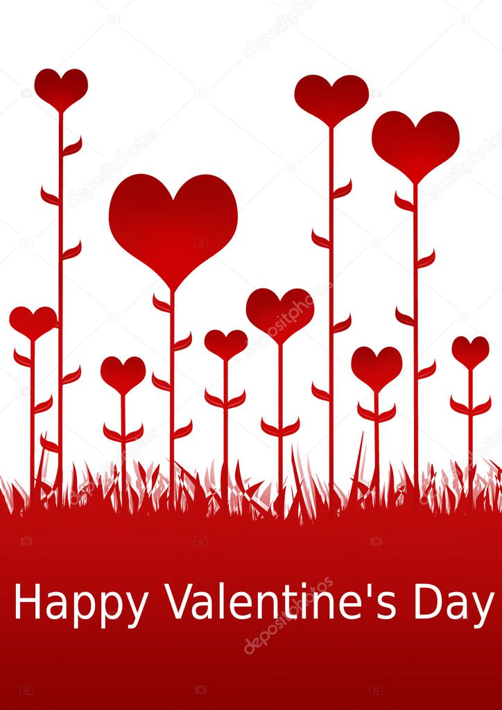 Happy Valentine's Day illustration