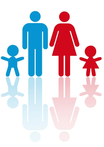 Family symbol — Stock Photo, Image