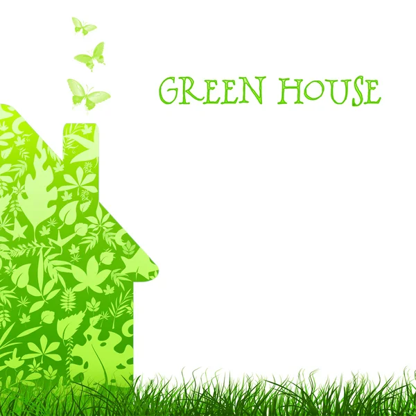 Rumah hijau — Stok Foto
