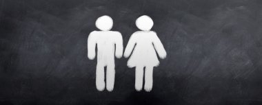 Male and Female Characters clipart