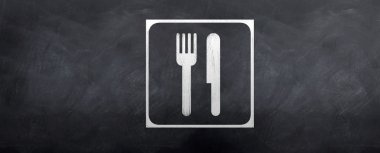 Kinfe & Fork Symbol clipart