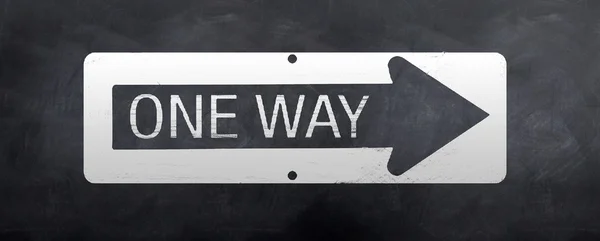 stock image One Way sign NYC