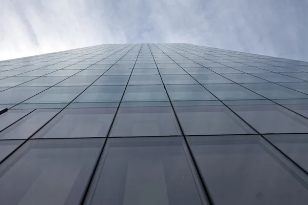 Glas achtergrond gebouw Rechtenvrije Stockfoto's