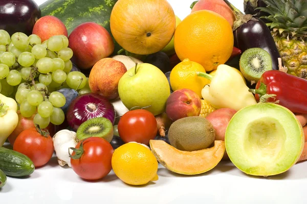 Fresh fruits and vegetable — Stock Photo, Image