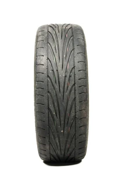 Worn old tyre — Stock Photo, Image