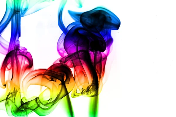 Fum abstract colorat — Fotografie, imagine de stoc
