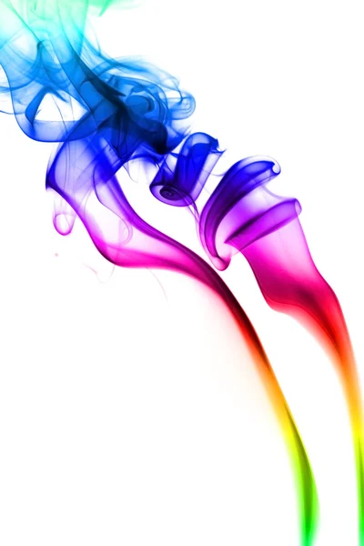 Abstraktní barevný kouř — Stock fotografie