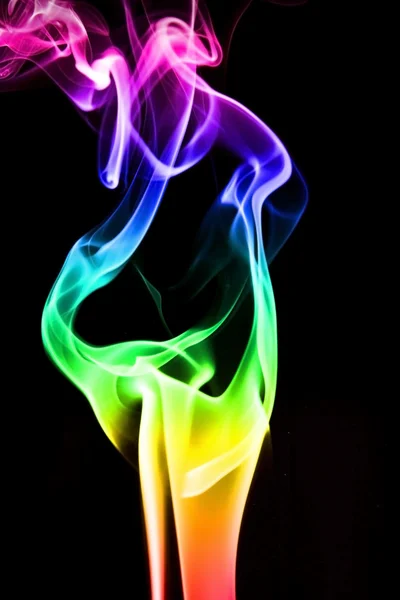 Streszczenie kolorowe dymu — Zdjęcie stockowe