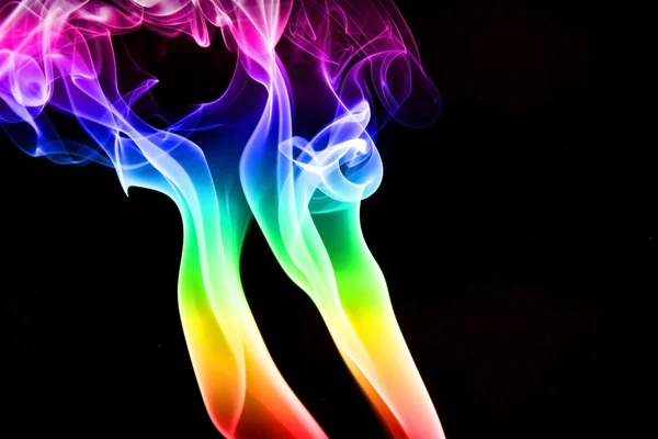 抽象的な着色煙 — ストック写真