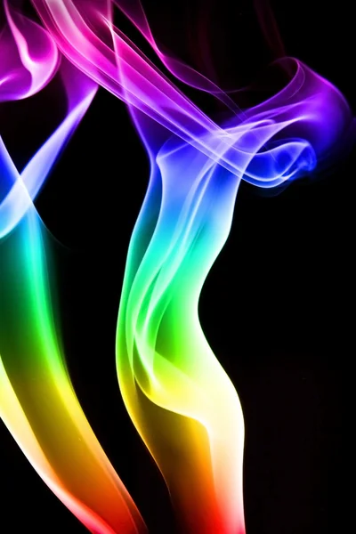 Αφηρημένη χρωματιστό καπνού — Φωτογραφία Αρχείου