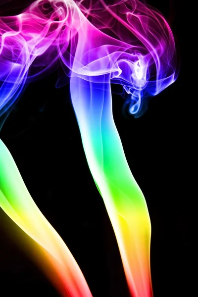 Absztrakt színes füst — Stock Fotó