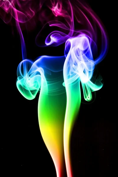 抽象的な着色煙 — ストック写真
