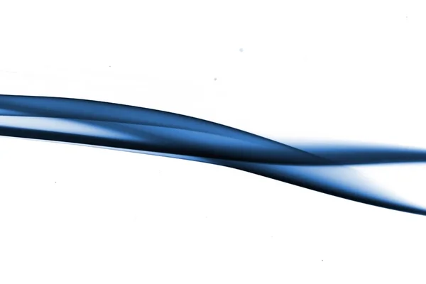 Синій дим ізольований на білому — стокове фото