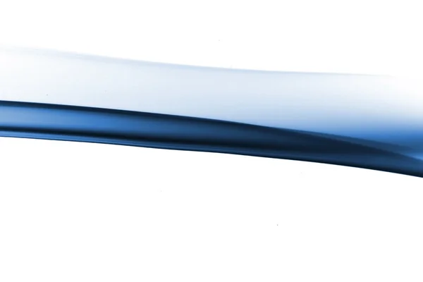 Синій дим ізольований на білому — стокове фото