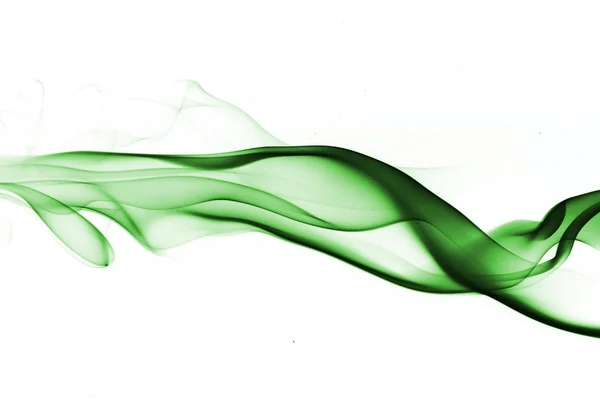 Fumaça verde — Fotografia de Stock