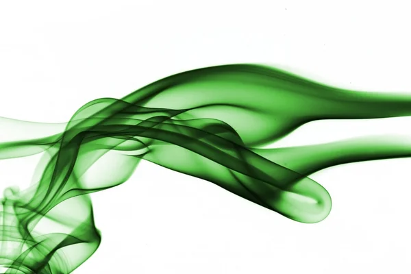 Grön rök — Stockfoto