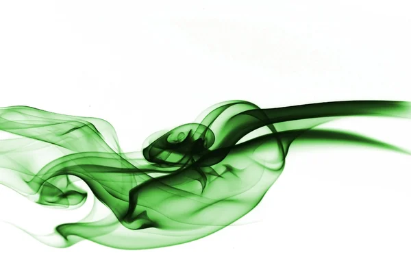 Zelený kouř — Stock fotografie