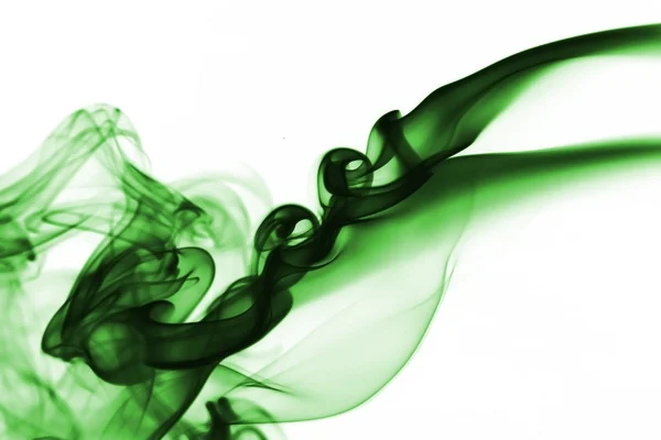 Зеленый дым — стоковое фото