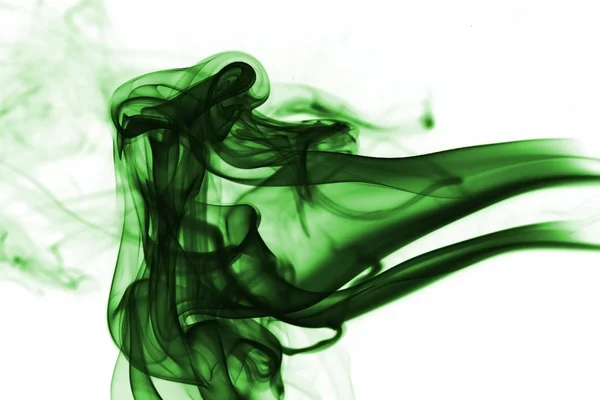 Green Smoke — Stock Photo, Image