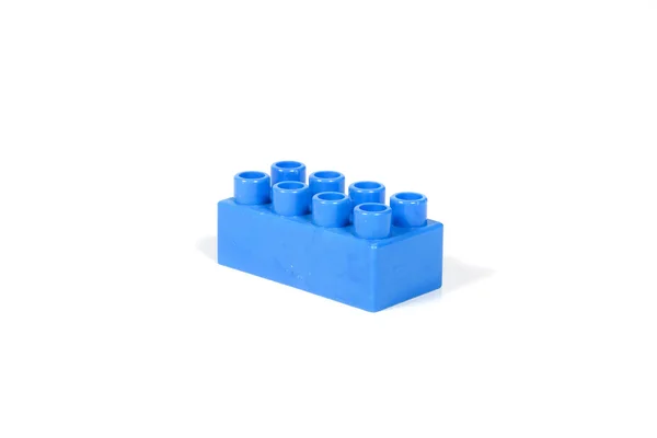 Plastová hračka cihly — Stock fotografie