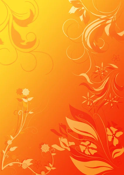 Mystic floral achtergrond — Stockfoto
