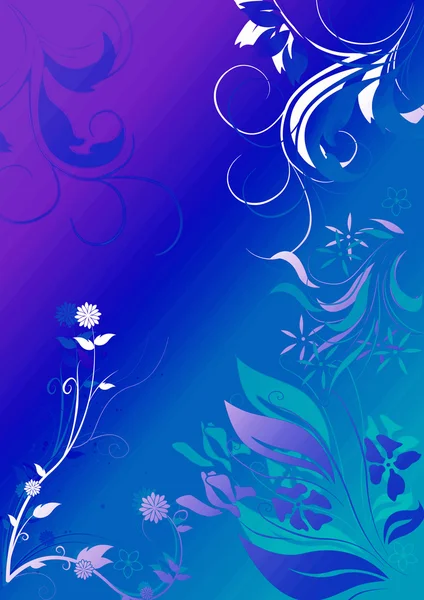 Mystic floral background — Stock Photo, Image