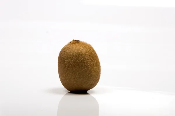 stock image Fresh kiwi on white background