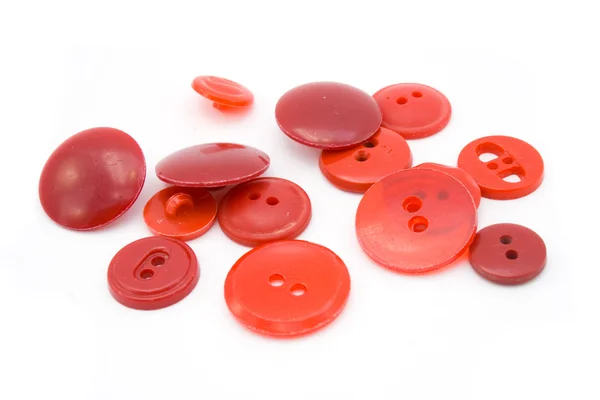 Botones rojos — Foto de Stock