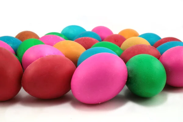 Coloured easter eggs — Stock Photo, Image