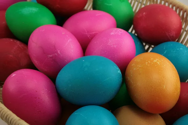 Coloured easter eggs — Stock Photo, Image