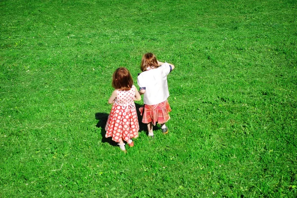 stock image Girls playing