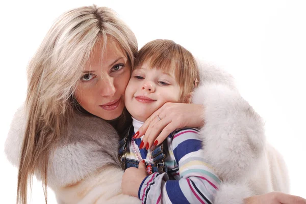 stock image Lovely mom and daughter