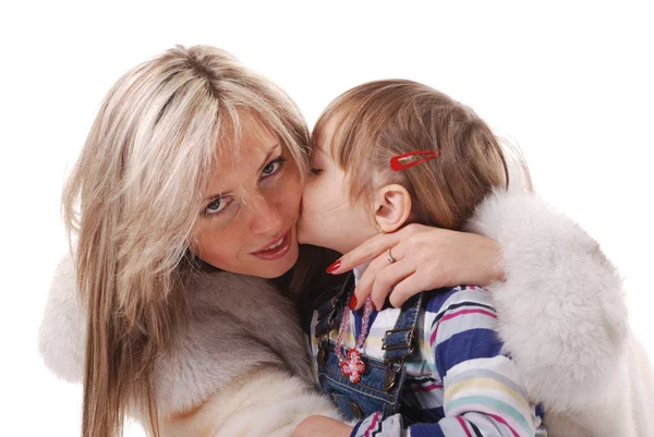 Stock image Lovely mom and daughter