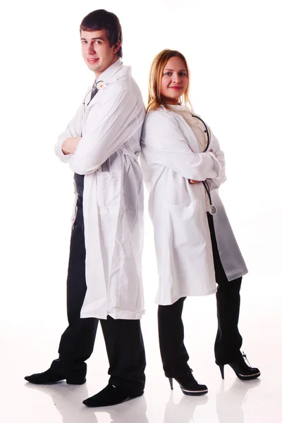 Twee artsen — Stockfoto