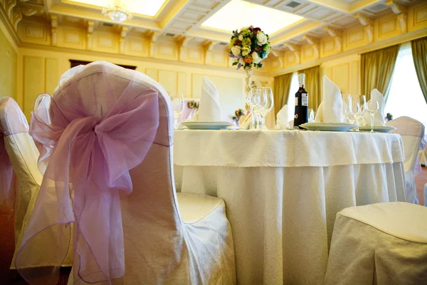 Mesa de invitados de boda — Foto de Stock