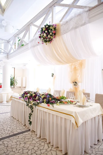 Свадебный стол Стоковая Картинка