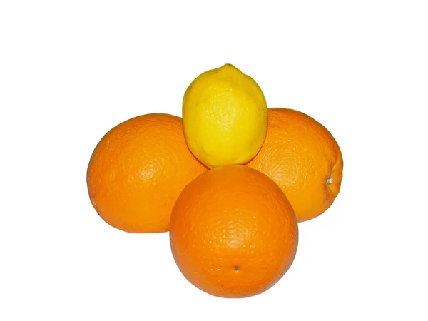 Pomeranče a citronu — Stock fotografie