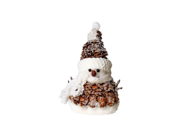 毛绒玩具一个雪球 — 图库照片