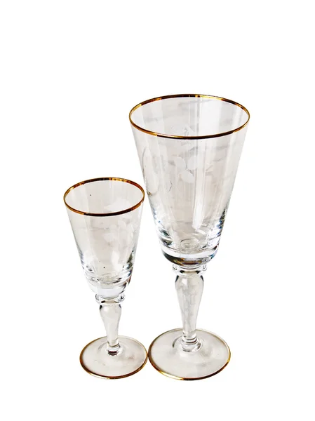 Bicchieri di cristallo — Foto Stock