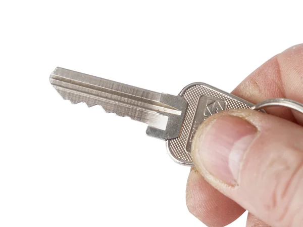 stock image Key In a hand