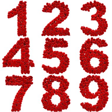 Digits clipart