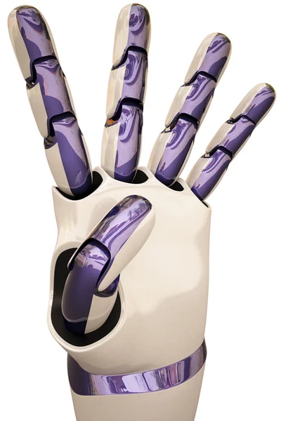 Robot handen — Stockfoto