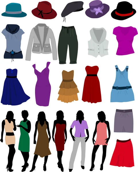 Одежда для женщин — стоковое фото