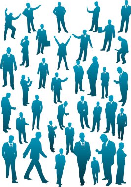 Business Team - Big collection clipart