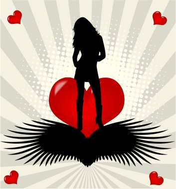 Love illustration clipart