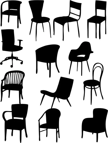 椅子矢量 — 图库矢量图片