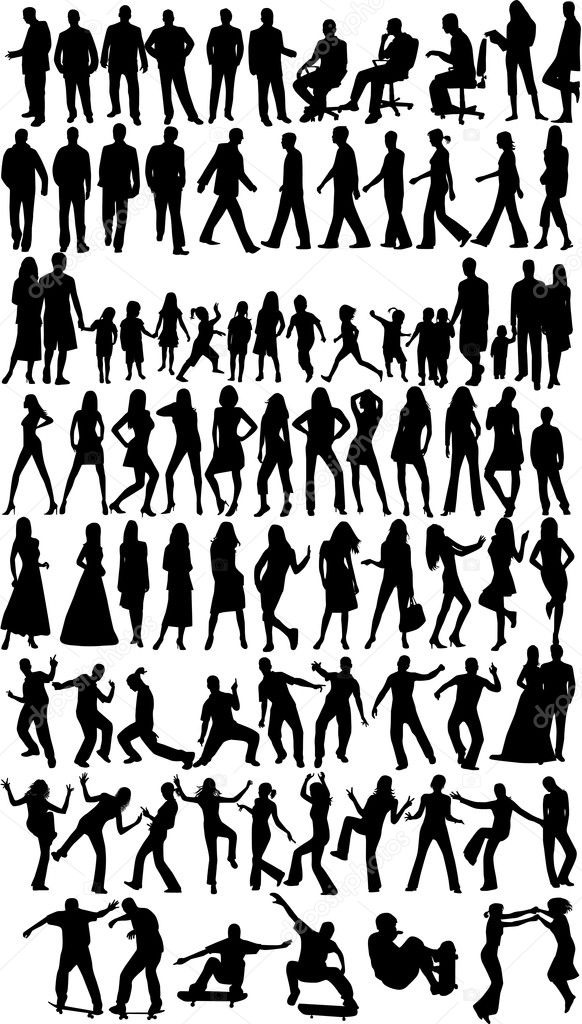 silhouettes