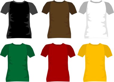 T-shirt for men vector clipart