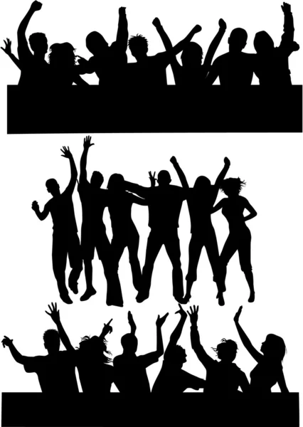 Groupe de danse 2 — Image vectorielle