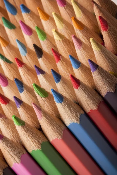 Цветные карандаши backgorund — стоковое фото